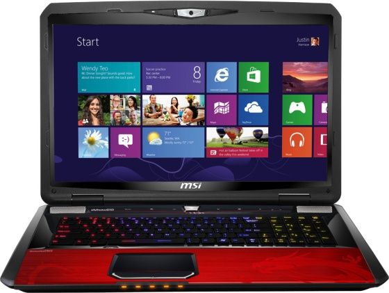MSI GT70 Dragon Edition notebook ekran