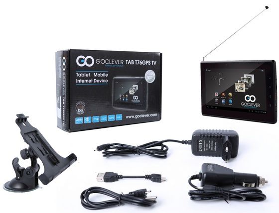 Goclever TAB T76GPSTV tablet zestaw
