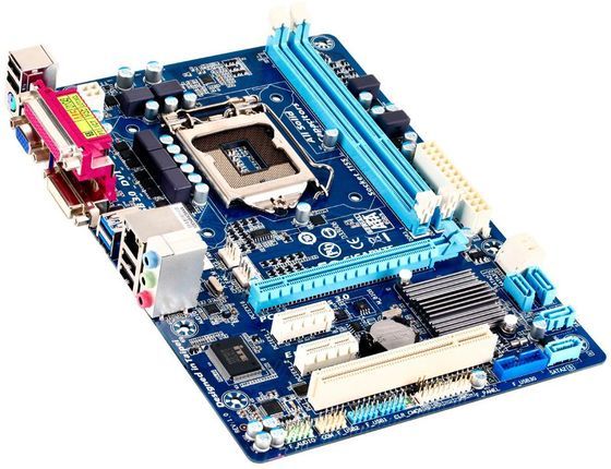Gigabyte GA-B75M-D3V płyta gł&oacute;wna tylny panel zdjęcie