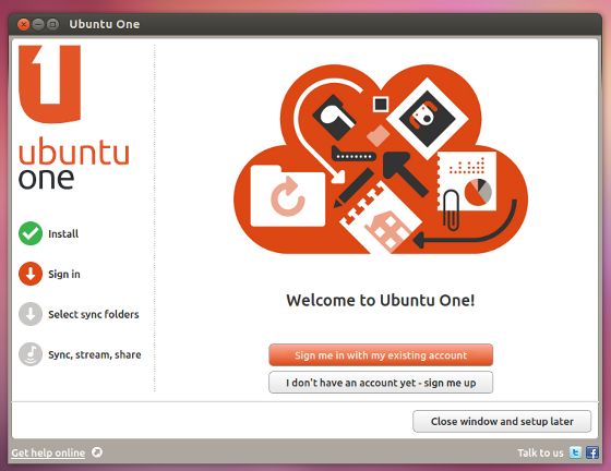 ubuntu one aplikacja system linux