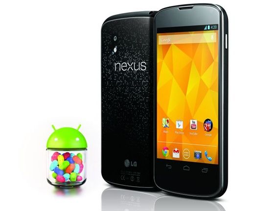 LG Google Nexus 4 smartfon wygląd
