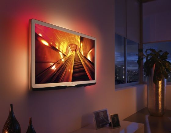 Phillips ambilight 3 telewizor wyświetlanie podświetlenie otoczenie
