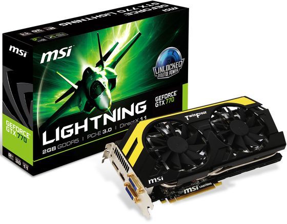 MSI GeForce GTX 770 Lightning karta graficzna zdjęcie