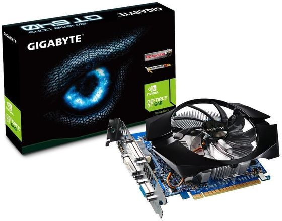 Gigabyte GeForce GT 640 OC karta graficzna zdjęcie opakowanie
