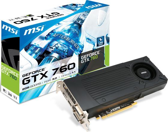 MSI GeForce GTX 760 karta graficzna zdjęcie opakowanie
