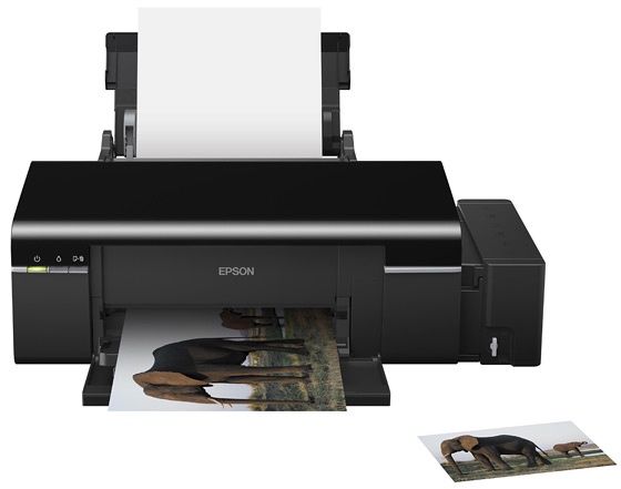 drukarka Epson L800 w pracy