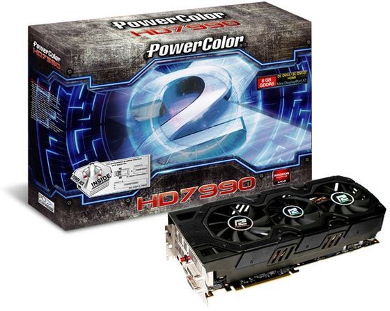 PowerColor Radeon HD 7990 karta graficzna zdjęcie