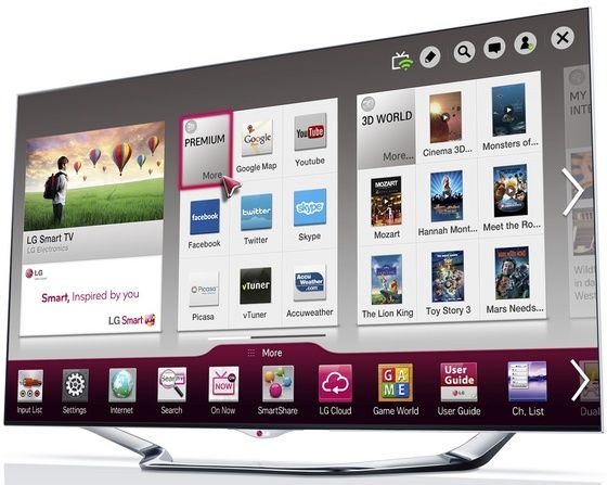 LG CINEMA 3D Smart TV telewizor