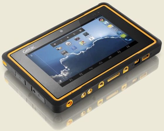 getac tablet z710 android 4.1 wygląd ekran obudowa