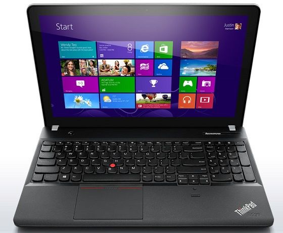 Lenovo ThinkPad E540 widok front windows 8
