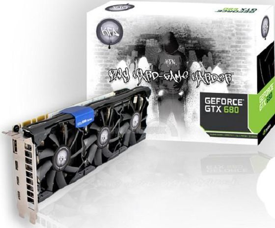 KFA2 GeForce GTX 680 HOF Edition karta graficzna opakowanie zdjęcie