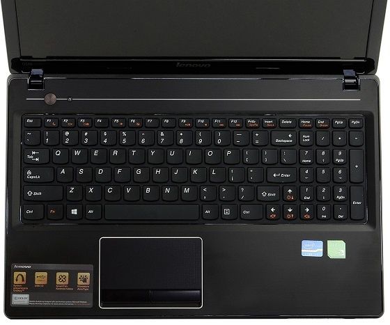 Lenovo G580 laptop uniwersalny widok