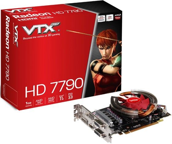 VTX3D Radeon HD 7790 karta graficzna zdjęcie opakowanie