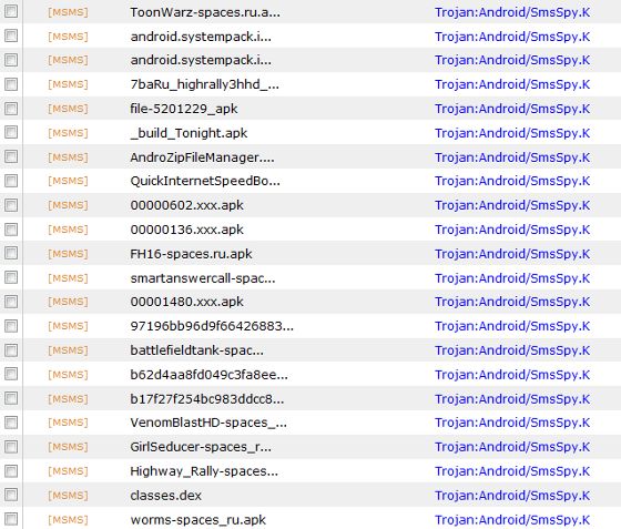 trojan stels zarażone aplikacje