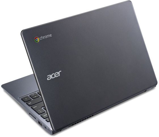 Acer Chromebook C720P z ekranem dotykowym widok tył