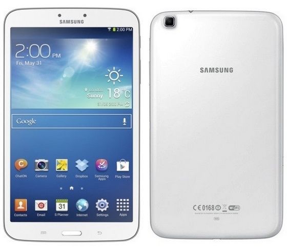 Samsung Galaxy Tab 3 tablet biel