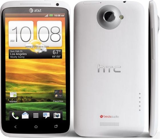 HTC One X smartfon wygląd front tył bok back side wydajność test AT&amp;T performance