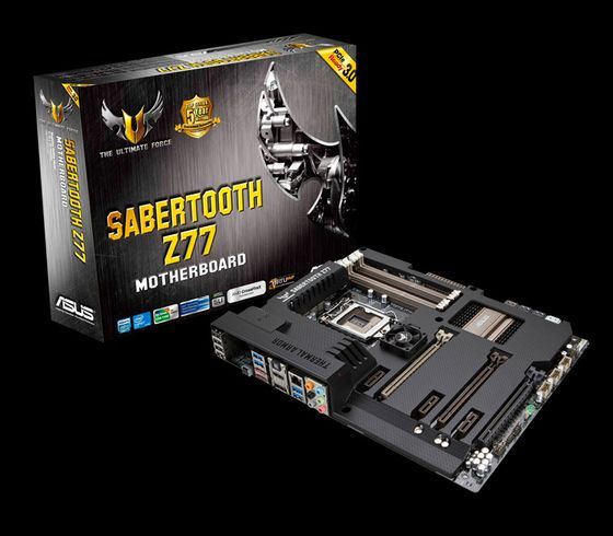 ASUS Sabertooth Z77 płyta gł&oacute;wna opakowanie zdjęcie