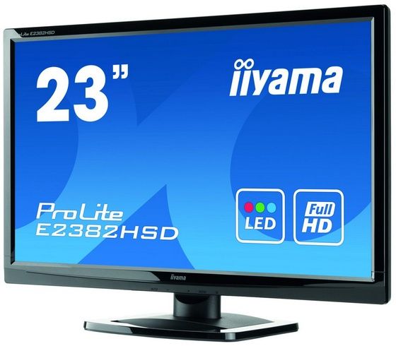 iiyama E2382HSD monitor wygląd