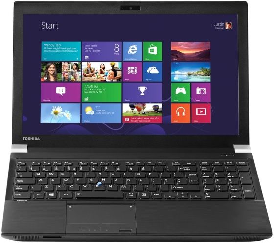 Toshiba Tecra A50 laptop biznesowy Windows 8 widok system