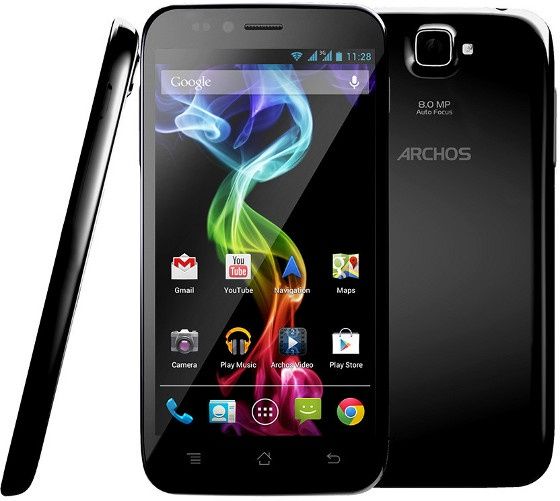 archos 50 platinum smartfon android wygląd