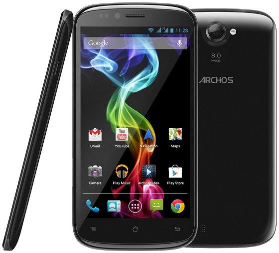 archos 53 platinum smartfon android wygląd