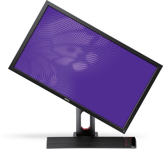 benq xl2720t minitor wygląd panel przód