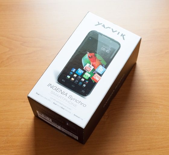 Yarvik Ingenia Synchro smartfon zapakowany
