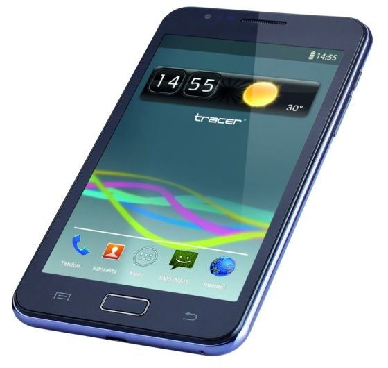 Tracer Oxygen GS1 smartfon front ekran