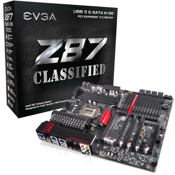 EVGA Z87 Classified płyta główna zdjęcie opakowanie