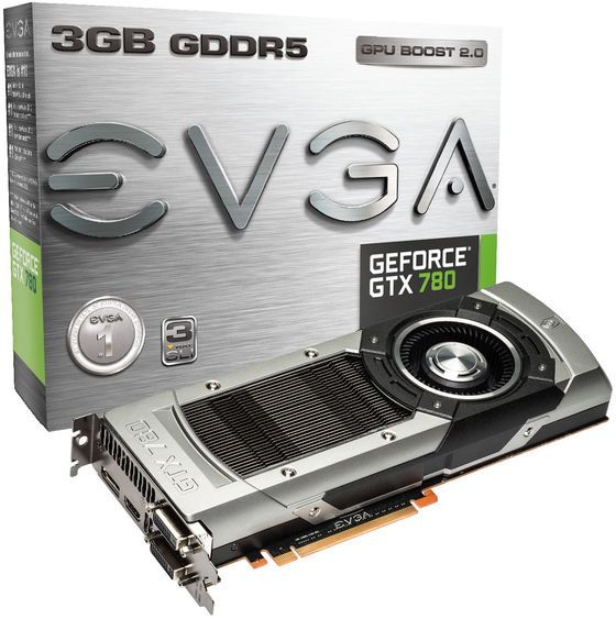 EVGA GeForce GTX 780 karta graficzna zdjęcie opakowanie