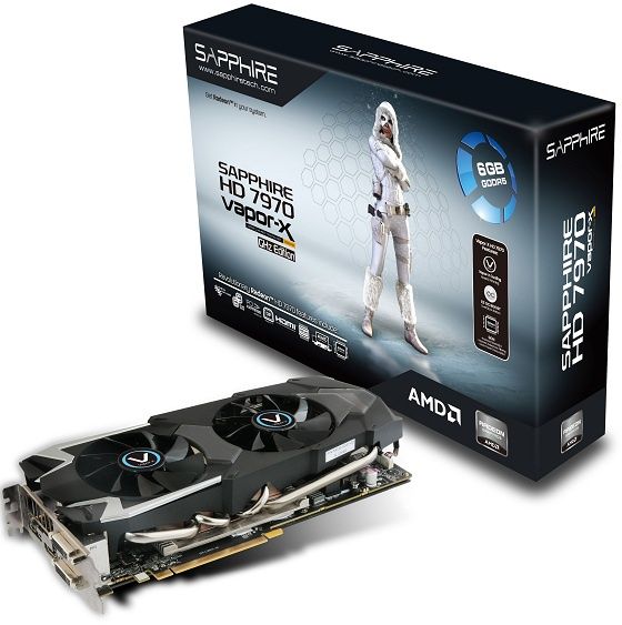 Sapphire Radeon HD 7970 6GB Vapor-X Edition karta graficzna zdjęcie opakowanie