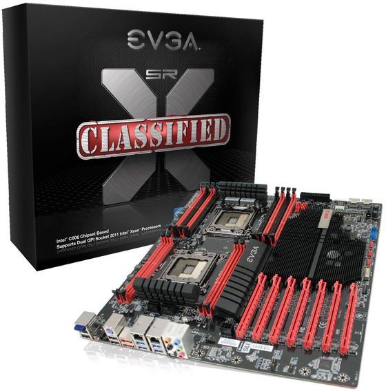 EVGA Classified SR-X płyta gł&oacute;wna opakowanie