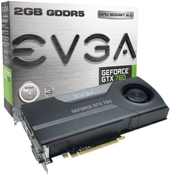 EVGA GeForce GTX 760 karta graficzna zdjęcie opakowanie
