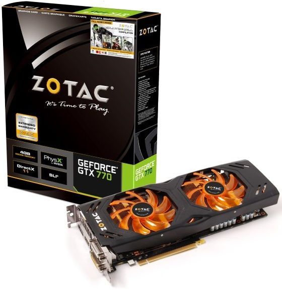 Zotac GeForce GTX 770 4GB karta graficzna zdjęcie