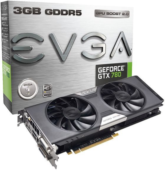 EVGA GeForce GTX 780 ACX karta graficzna zdjęcie opakowanie