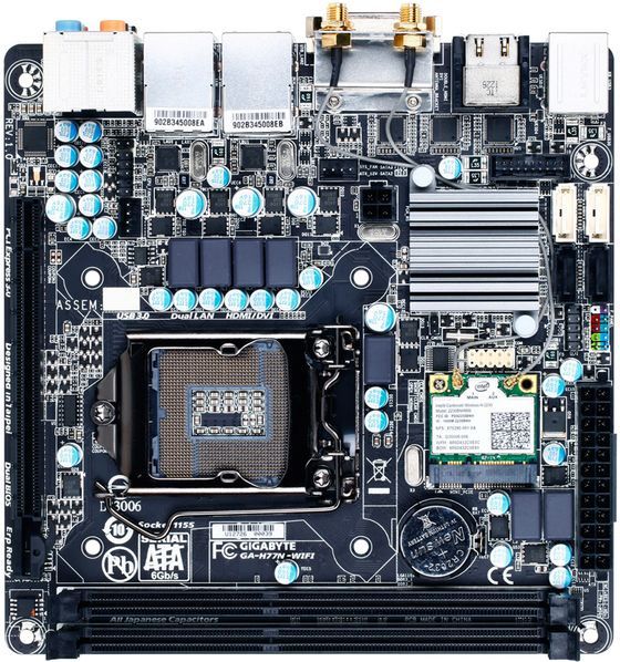 GIgabyte H77N-WIFI płyta główna zdjęcie