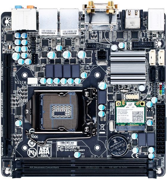 Gigabyte GA-Z77N-WIFI płyta główna zdjęcie