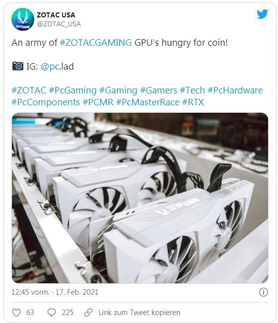 Zotac - koparka kryptowalut