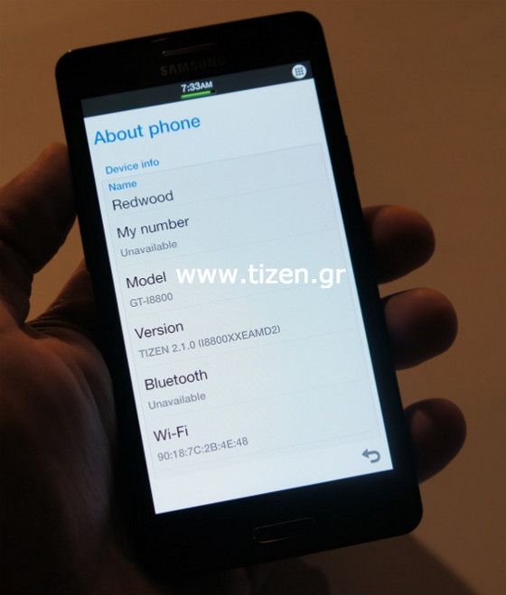 samsung gt-i8800 wygląd