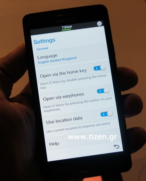 samsung gt-i8800 s-voice