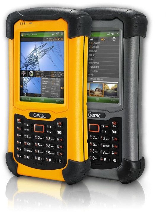 getac handheld ps336-ex wygląd ekran obudowa