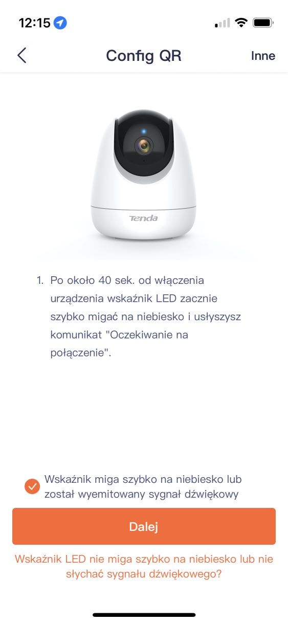 Tenda CP6 - pierwsza konfiguracja 1/3