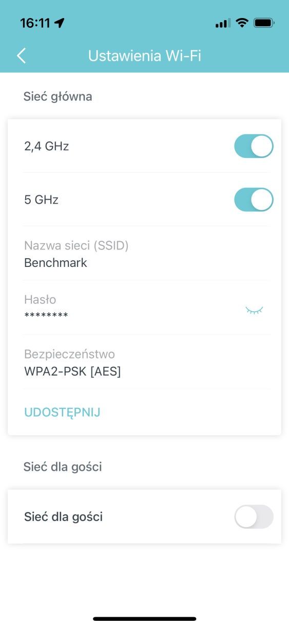 TP-Link Deco X68 - aplikacja i ustawienia Wi-Fi