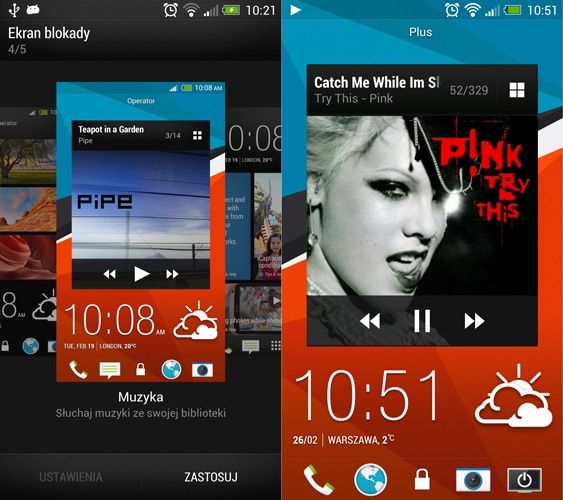 HTC Blokada Ekran