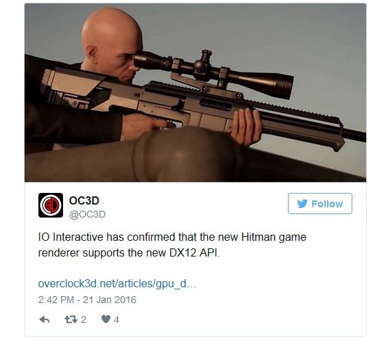 Hitman DirectX 12