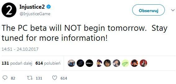 Injustice 2 PC beta