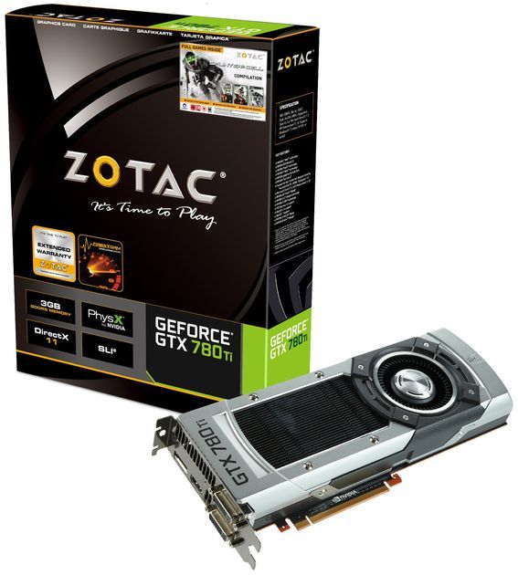 Zotac GeForce GTX 780 Ti karta graficzna zdjęcie