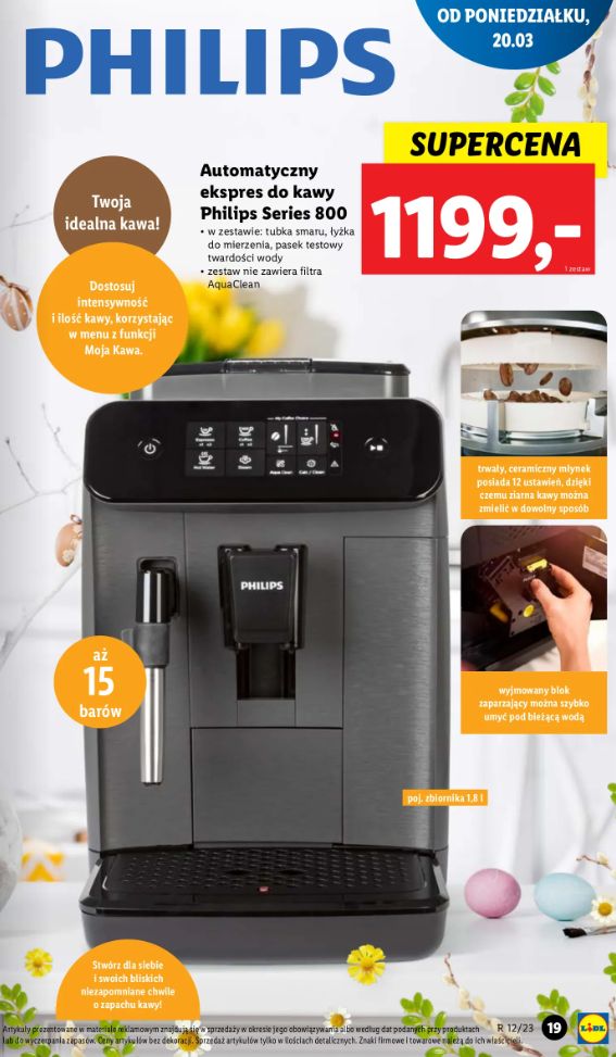 Lidl ekspres do kawy Philips