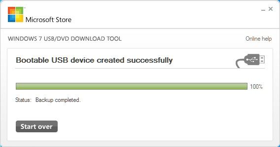 instalacja systemu win 8 z usb - operacja zakończona